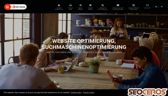 woims.de/website-optimierung desktop preview