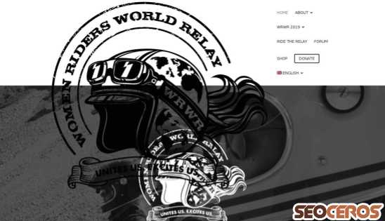 womenridersworldrelay.com desktop preview