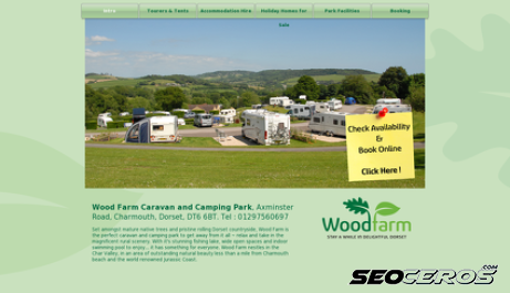 woodfarm.co.uk desktop previzualizare