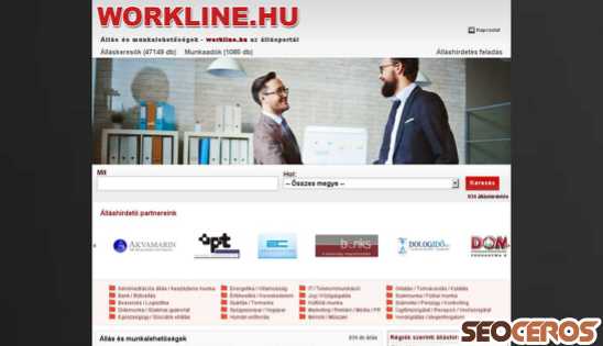 workline.hu desktop förhandsvisning