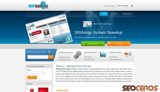360amigo.com desktop előnézeti kép