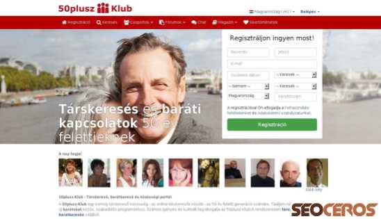 50plusz-klub.hu desktop előnézeti kép