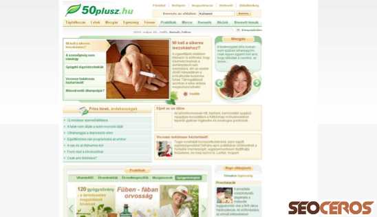 50plusz.hu desktop előnézeti kép