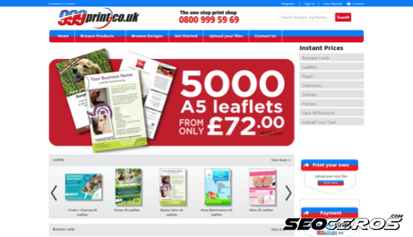 999print.co.uk desktop preview