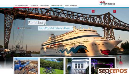 Rendsburg.de desktop előnézeti kép