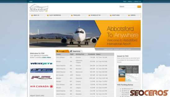 abbotsfordairport.ca desktop előnézeti kép