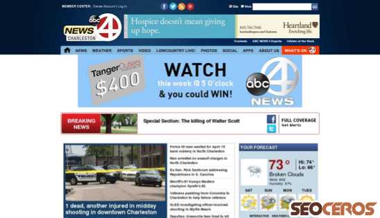 abcnews4.com desktop obraz podglądowy