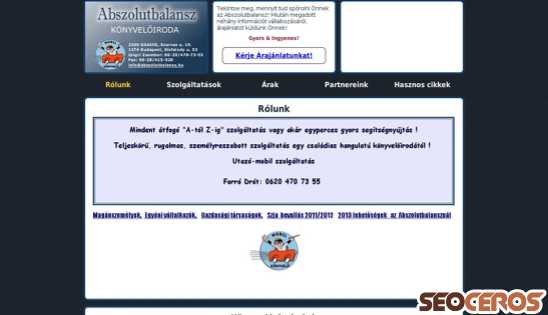 abszolutbalansz.hu desktop előnézeti kép