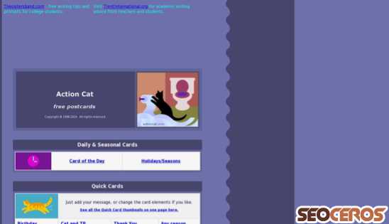 actioncat.com desktop előnézeti kép