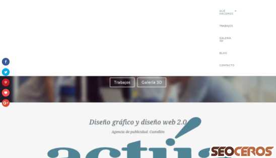 actua.es desktop förhandsvisning