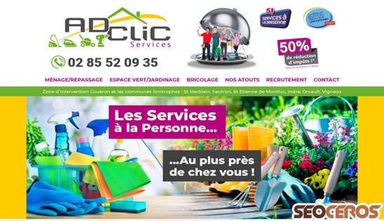adclic-services.com desktop náhled obrázku