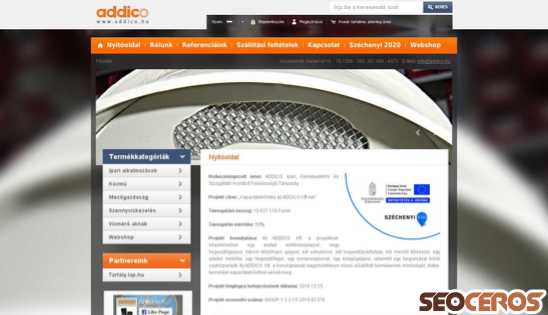 addico.hu desktop előnézeti kép