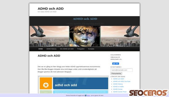 adhdochadd.n.nu desktop náhľad obrázku