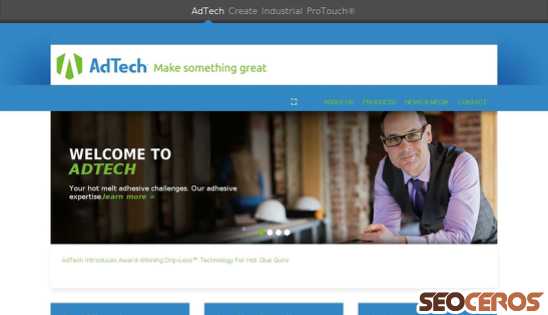 adhesivetech.com desktop náhled obrázku