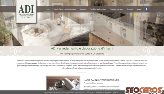 adi-interiordesign.it desktop náhľad obrázku