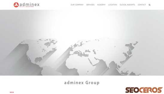adminex.com desktop náhled obrázku