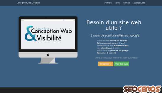 adrien-binet.fr desktop előnézeti kép