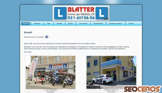 ae-blatter.ch desktop előnézeti kép