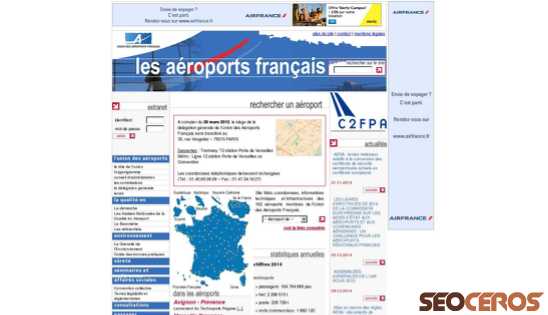 aeroport.fr desktop prikaz slike