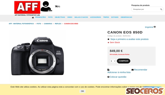 affloja.com/canon-eos-850d desktop náhled obrázku