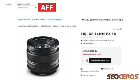 affloja.com/FUJI-XF-14MM-F28-R desktop náhled obrázku
