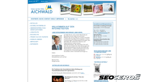aichwald.de desktop előnézeti kép