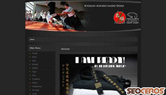 aikidodojo.hu desktop náhľad obrázku