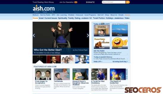 aish.com desktop obraz podglądowy