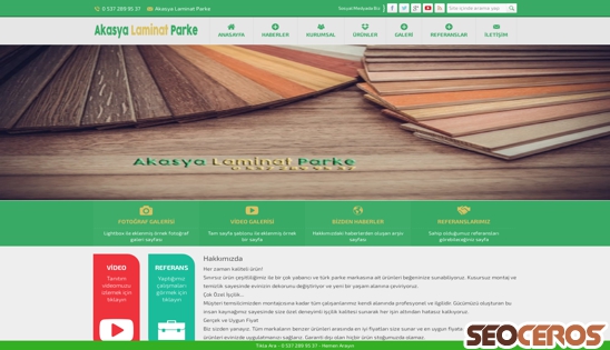 akasyalaminatparke.com desktop náhľad obrázku