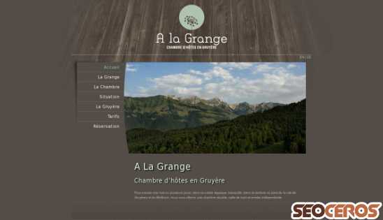 alagrange.ch desktop förhandsvisning
