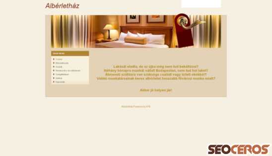 hoteloriental.hu desktop Vista previa