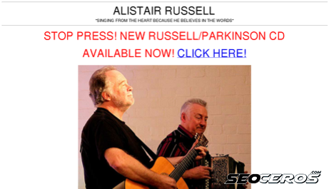 alistairrussell.co.uk desktop náhled obrázku