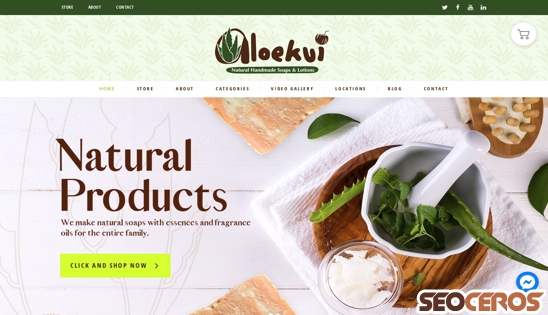 aloekui.com desktop előnézeti kép