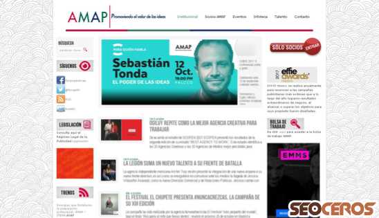 amap.com.mx desktop náhled obrázku