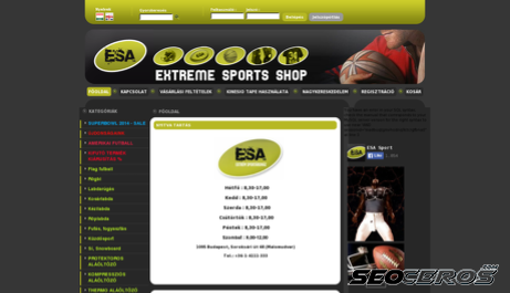 american-football.hu desktop előnézeti kép