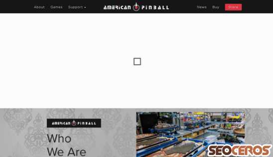 american-pinball.com desktop náhled obrázku