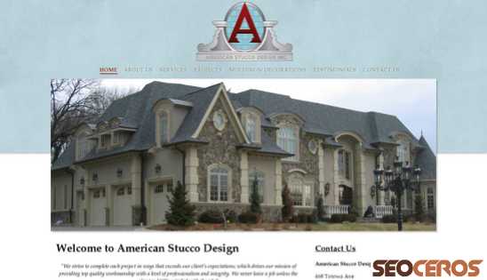 americanstuccodesignnj.com desktop prikaz slike