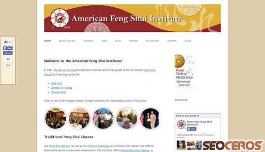amfengshui.com desktop előnézeti kép