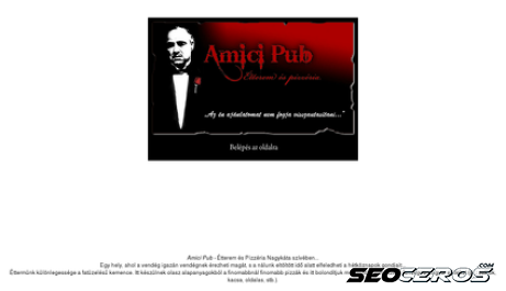 amicipub.hu desktop előnézeti kép