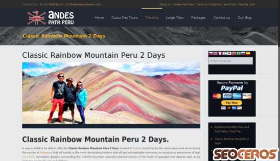 andespathperu.com/classic-rainbow-mountain-peru-2-days desktop Vista previa