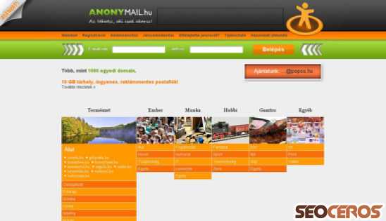 anonymail.hu desktop náhled obrázku