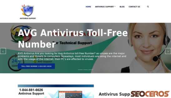 antivirussupport247.com desktop preview