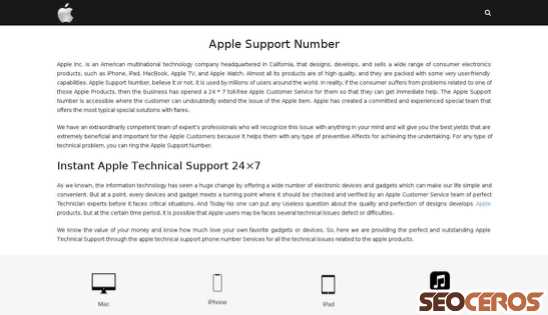apple-helpphonenumber.com desktop prikaz slike