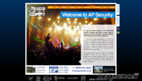 apsecurity.co.uk desktop náhľad obrázku