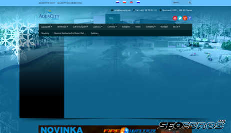 aquacity.sk desktop prikaz slike