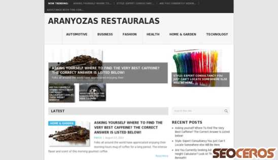 aranyozas-restauralas.com desktop förhandsvisning