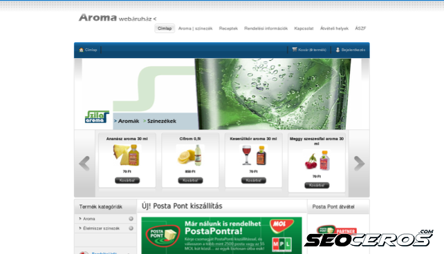 szilas.hu desktop előnézeti kép
