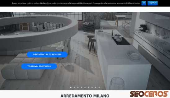 arredamento-milano.it desktop előnézeti kép