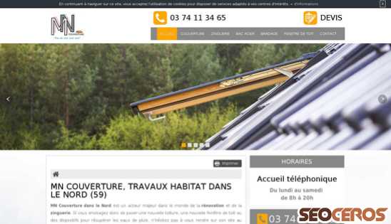 artisan-couvreur-sameon.fr desktop előnézeti kép