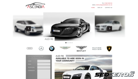 ascendia.co.uk desktop prikaz slike